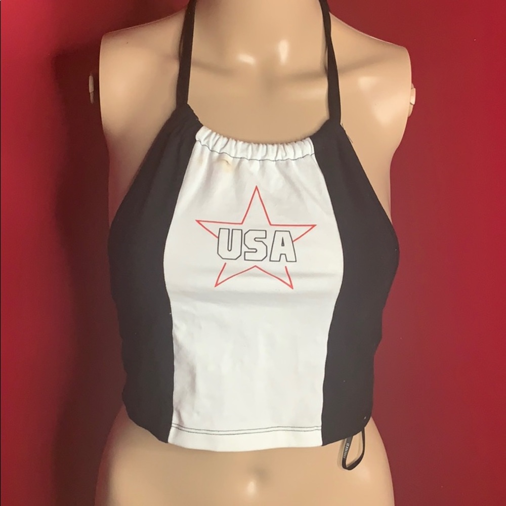 USA Crop Top